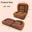 Canapé paresseux en forme d'œuf, pliable multi-segment, peut s'allonger, dormir ou s'asseoir, une sensation d'assise confortable qui s'adapte à l'ergonomie, convient aux salons, aux chambres à coucher, aux lofts d'appartements et à d'autres petits