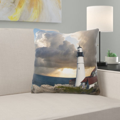 Microsuede Throw Pillow