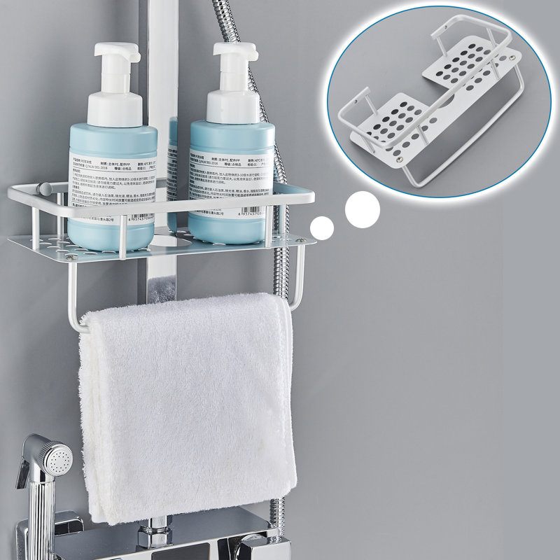 Robinet de douche mural, Argent argent