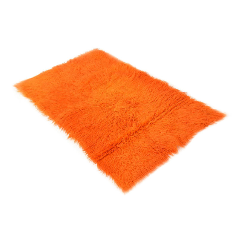Tapis orange Ottilie