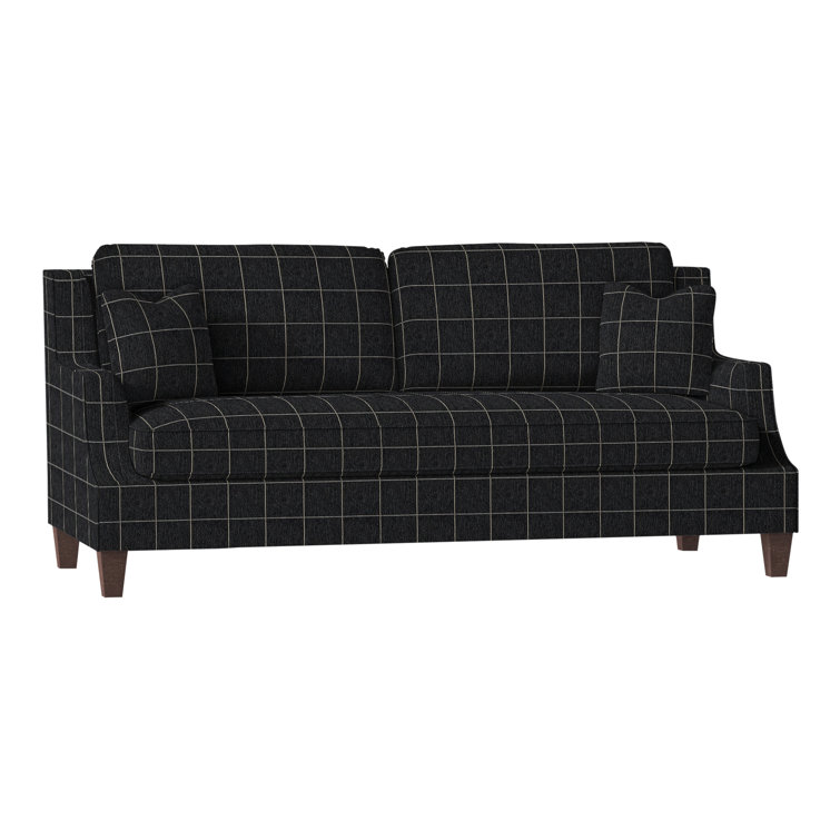 Savannah 87.5" Recessed Arm Sofa with Reversible Cushions