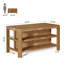 Solid Wood Kitchen Island-299697396