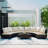 Khuyen 126'' Wicker Outdoor Patio Sectional Set