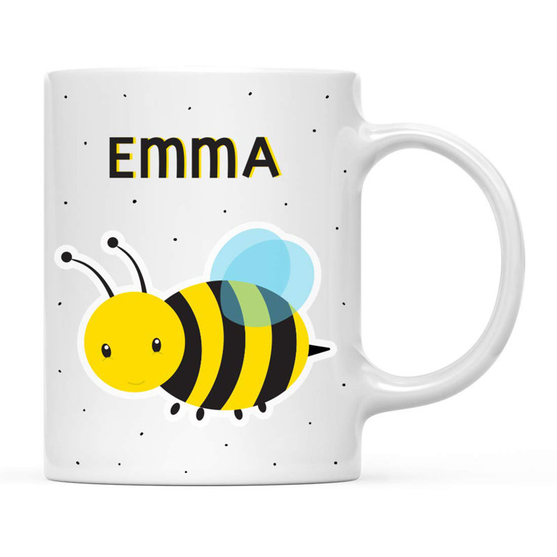 Grande tasse à café pour enfant à bébé de bébé personnalisé Villanueva, Oui