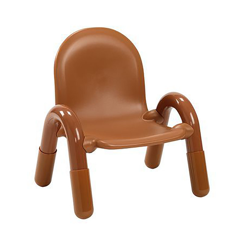 Chaise préscolaire Baseline, 7 po, Brun caramel