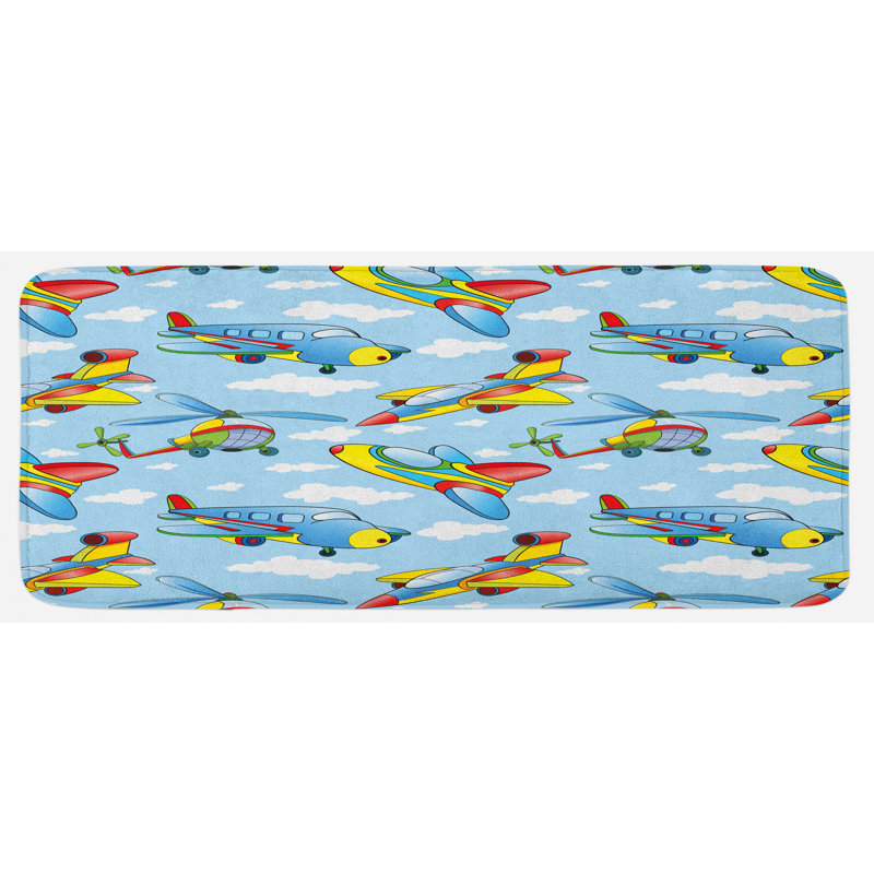 Tapis de cuisine plan