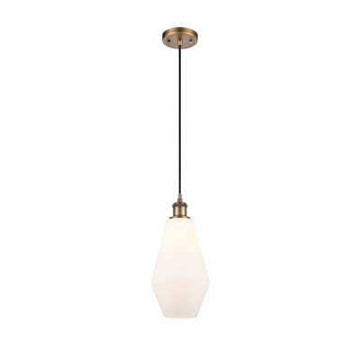 Luminaire suspendu géométrique unique à 1 lumière Gabbie