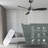 52" 3-Blade Standard Ceiling Fan with LED Lights Remote Control-431564217
