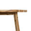 Table de salle à manger en bois d'acacia - 32 po de diamètre x 30 po - Naturel