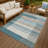 Machine Washable Indoor/Outdoor Chantille ACN2445 Geometric Rug-1414918081-1414918092