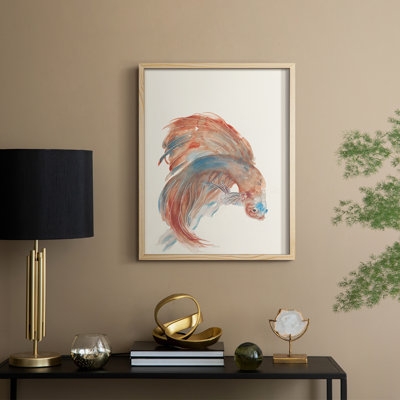 Reproduction encadrée Betta III - bois massif