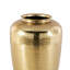 Vase décoratif en aluminium brossé avec couvercle-1167635756