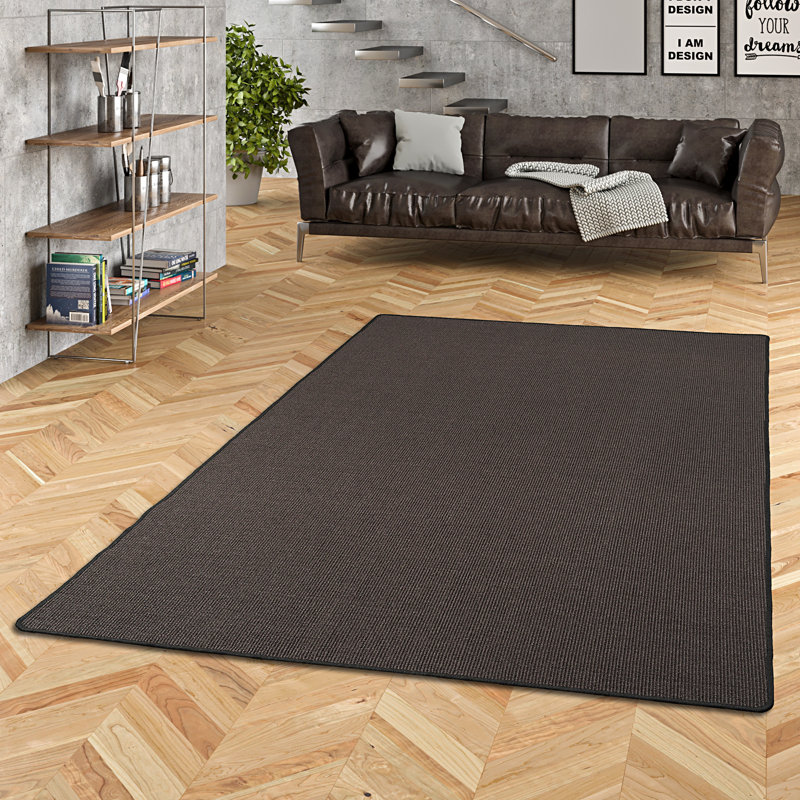 Liev Solid Colour Area Rug, Rectangle 160 x 200cm
