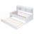 Wooden Captain Daybed Bed With Built-In Bookshelves-338012567-338012563