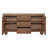 Grier 63" Modern Solid Wood Sideboard with Storage and Stone Slab Top