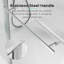 43 po L 58 po H Portes de douche pliantes sans cadre pour baignoire-115110831