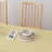 Rectangular Tablecloth, 100% Cotton, 52X104", Lemonade Stripe-32223356