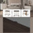 Dzianis 2-Drawer Nightstand in White and Walnut