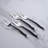 Shirleyan Inox Artisans Twig Pastry Forks 4 Pc. Set
