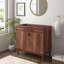 Base de meuble-lavabo simple 36 po Mid-Century