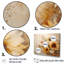 Minimalisme efflorescence de tournesols beiges sur toile-580841960-547884600