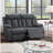 Recliner Loveseat PU Leather Recliner Sofa Oversized Recliner Modern Sofa Convertible Sofa-2060417242