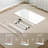 Electric Height Adjustable Standing Desk with Glass Top and Drawer Storage-319412302
