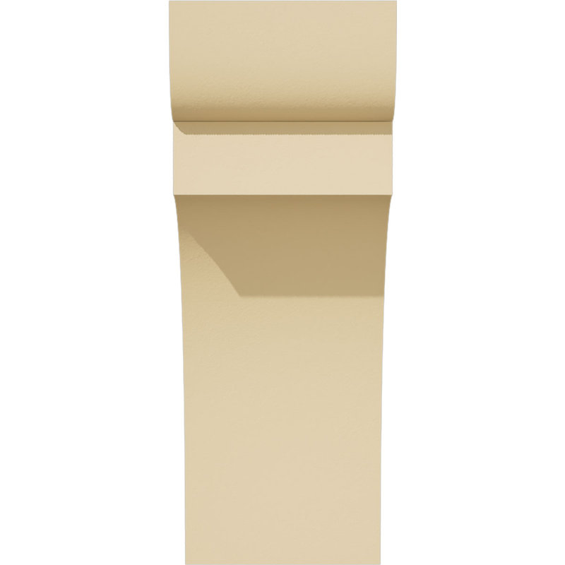 Corbeau en uréthane Yorktown Signature, brun clair apprêté, H 16 po x l 6 po x P 8 po