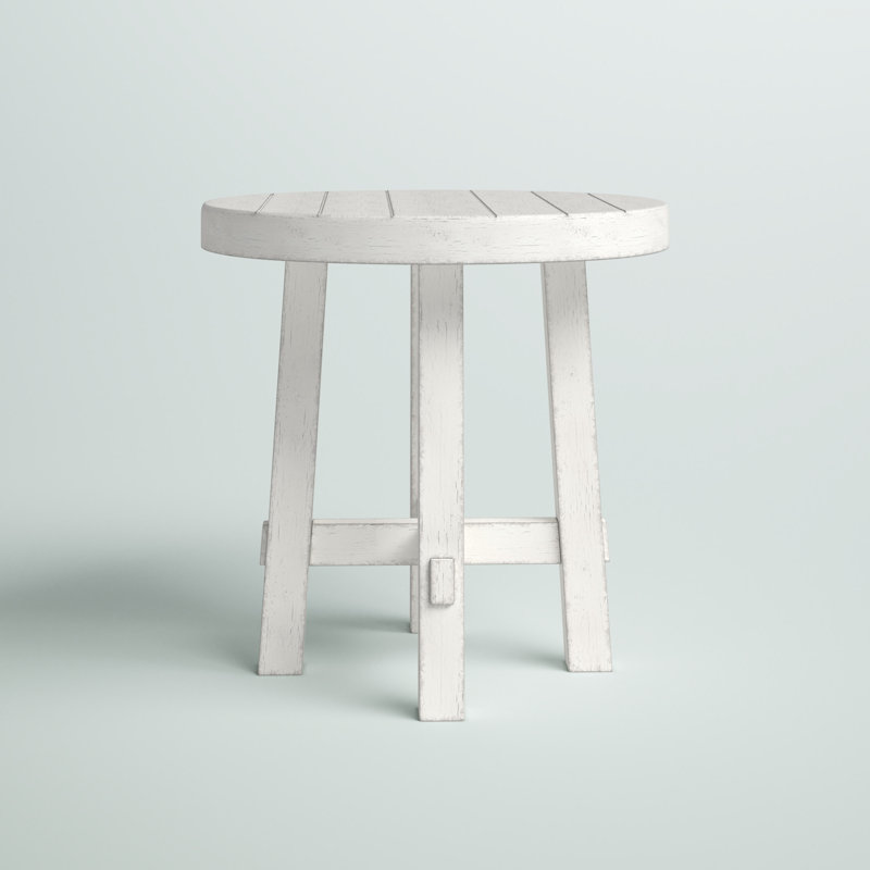 Bettee End Table, White