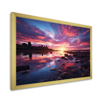 Coucher de soleil céleste symphonie V