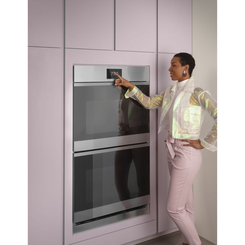 Minimal Series 30" 10 cu. ft Self-Cleaning Convection Electric Double Wall Oven