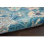 Tapis floral bleu / ivoire Leeming-1150932622