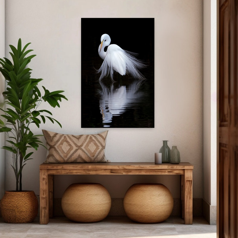 Art contemporain Art paisible et paisible, H 48 po x l 32 po