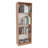 Bookcase With Spacious Tier-Shelving Design