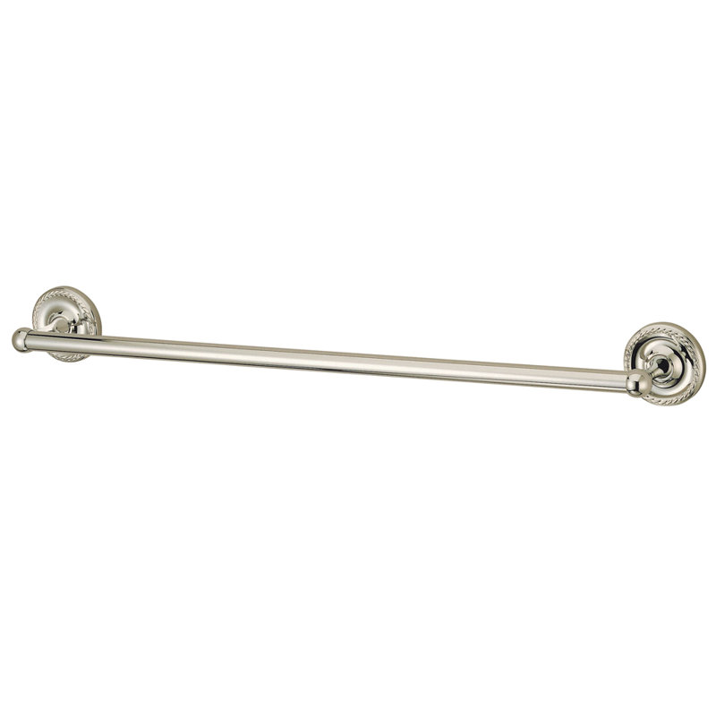 Laurel Wall Mounted Towel Bar, Chrome, 18"