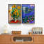 Tournesols et nénuphars par Claude Monet - Ensemble de 2 peintures sur toile-1660536727-1660536725