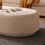 Table basse ovale en fibre de verre Wabi-sabi-112805736