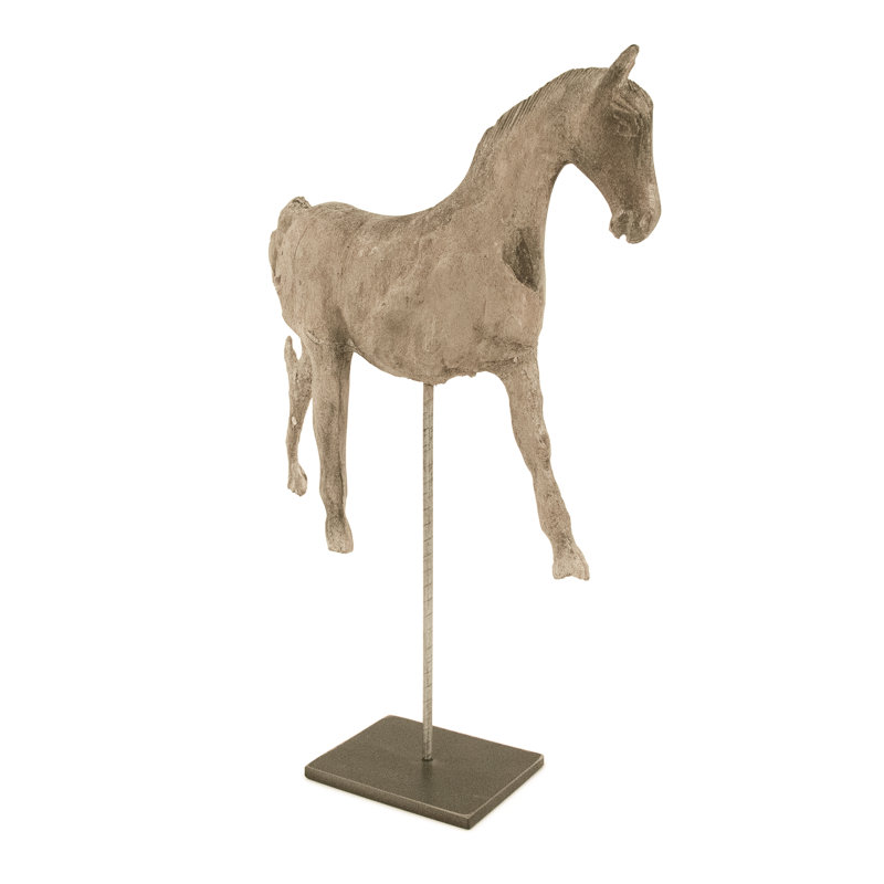 Resin Horse In Stand