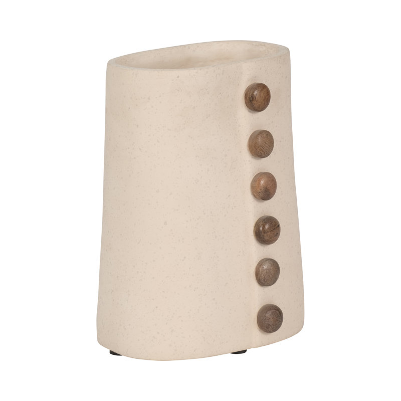 Kewarra Handmade Table Vase, 9" H x 7" W x 5" D