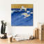 «Seagulls with Gold Sky 3» par Shirley Novak, art mural sur toile-1177651378
