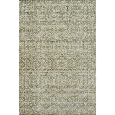 Premium Machine Washable Mayfield AMF2152 Striped Rug