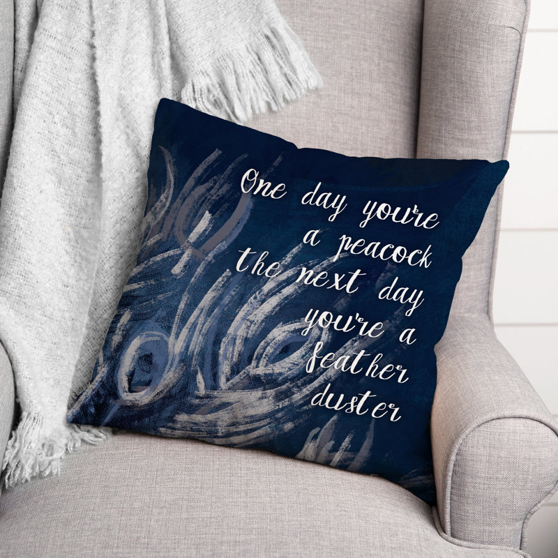 Coussin Peacock