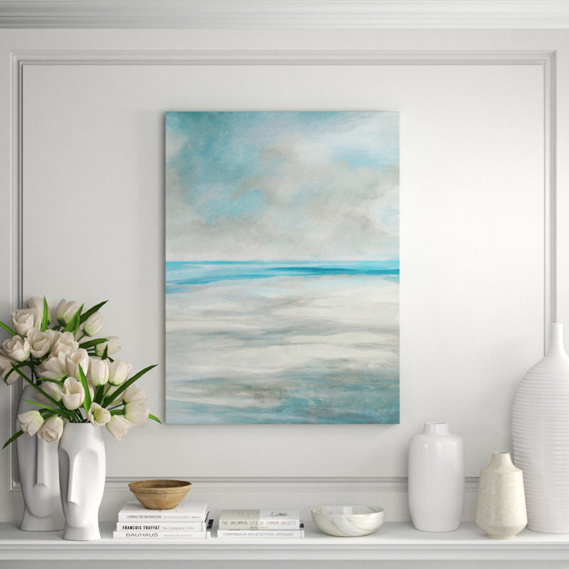 Surf And Sand II Giclee Print by Barclay Butera, 32" H x 24" W x 1.5" D, Image Brush Gel
