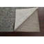 Tapis oriental en laine gris