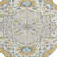 Tapis oriental rond 8 po