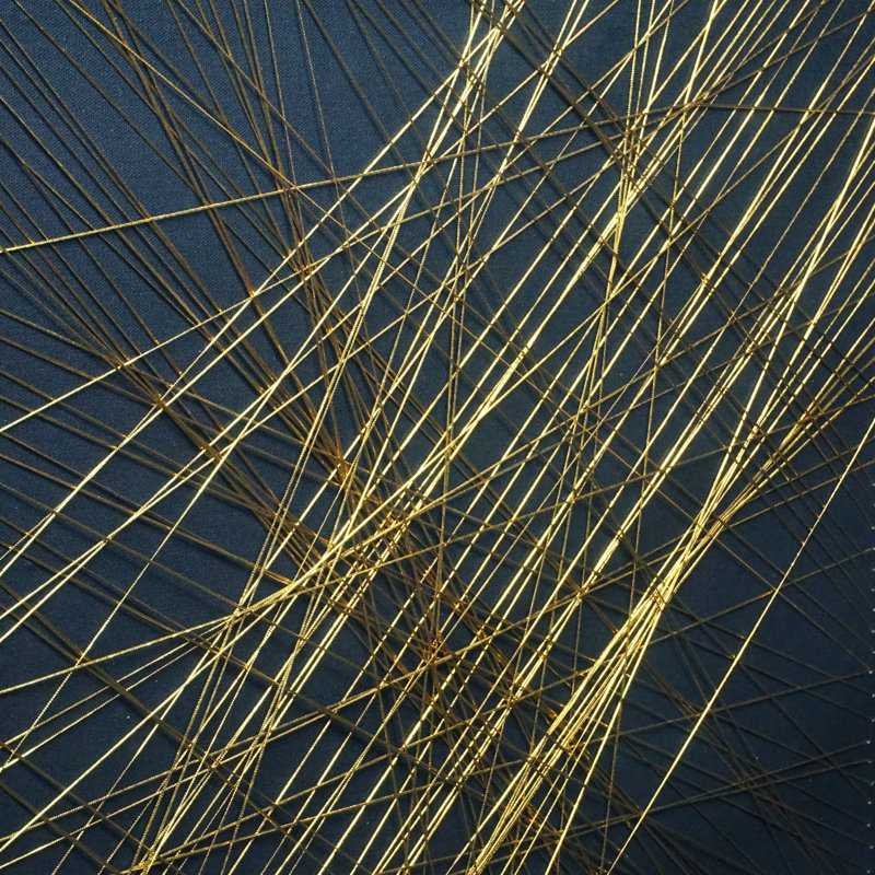 Handmade Glam Abstract Wall Decor