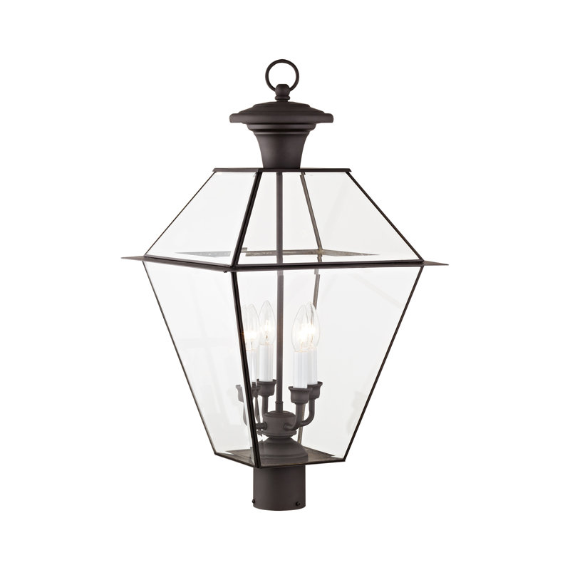 Tête de lanterne d'extérieur 4 lumières Amiree, Bronze