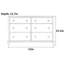 52'' W 6 - Drawer Dresser