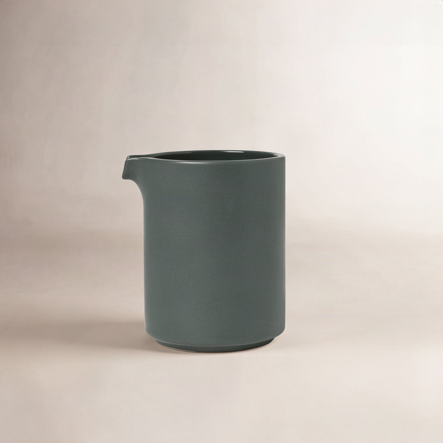 Pilar 9.4oz Stoneware Creamer Bowl, Agave Green