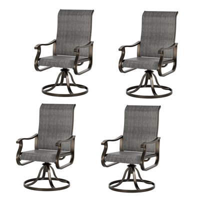 Outdoor Dining Armchair (Set Of 4) by Alcott Hill